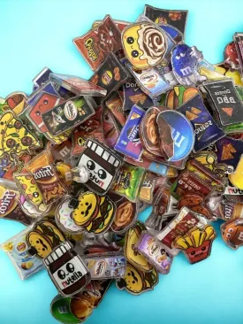 Acrylic Charms for DIY | Snacks Theme | 20 pieces