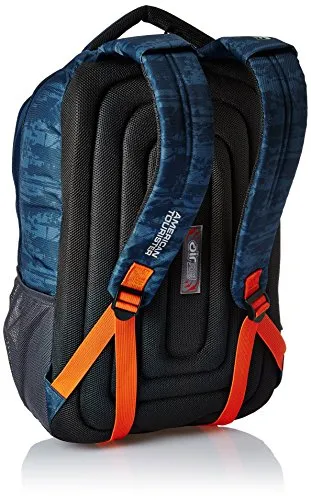 American Tourister Polyester 28 Ltrs Blue Laptop Backpack (AMT TECH GEAR LAPTOP BP 03-BLU)