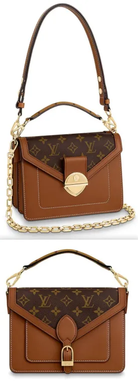 Biface Monogram Handbag