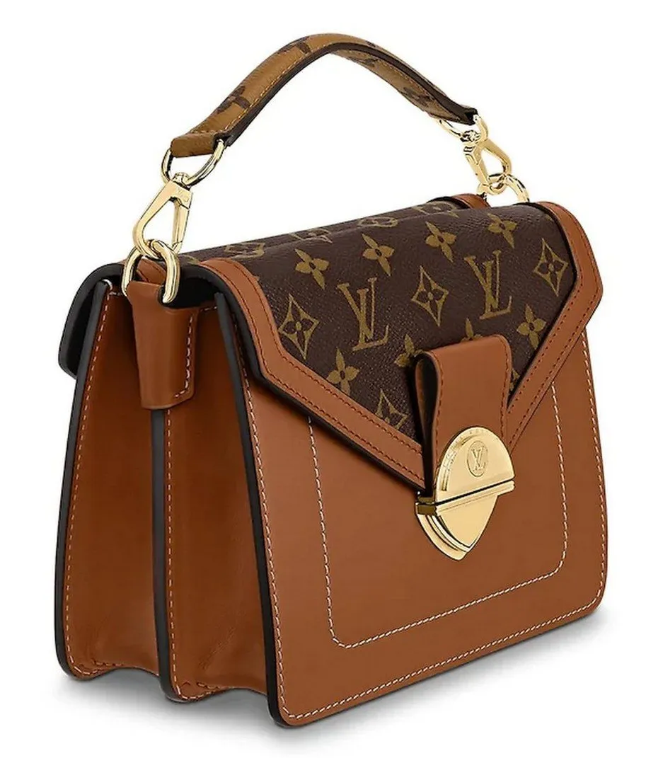 Biface Monogram Handbag