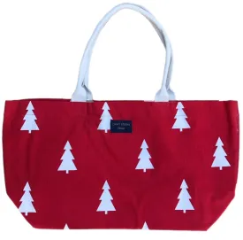 Christmas Large Tote Bag Red