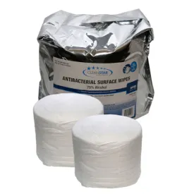 Cleanstar Antibacterial 800 and 1200 Surface Wipes