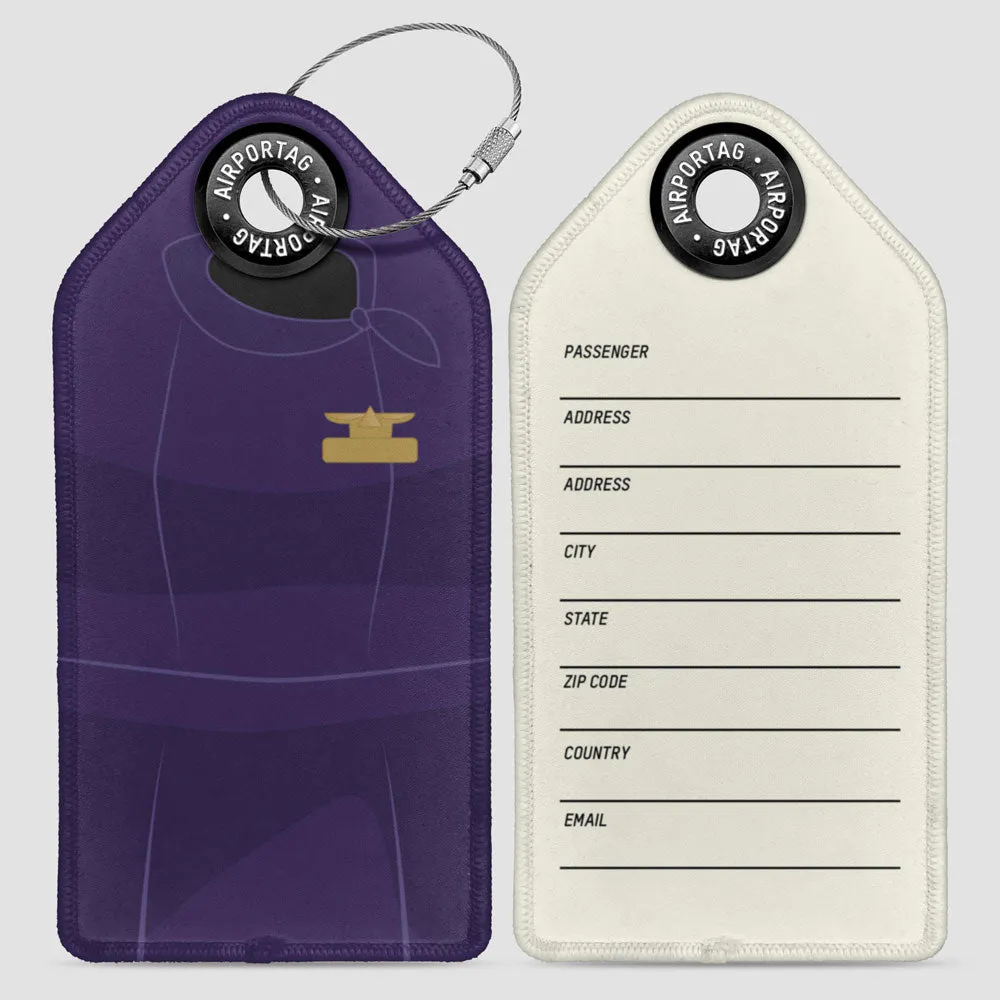 DL Female Cabin Crew Uniform - Luggage Tag