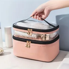 Double Layer Cosmetic Bag
