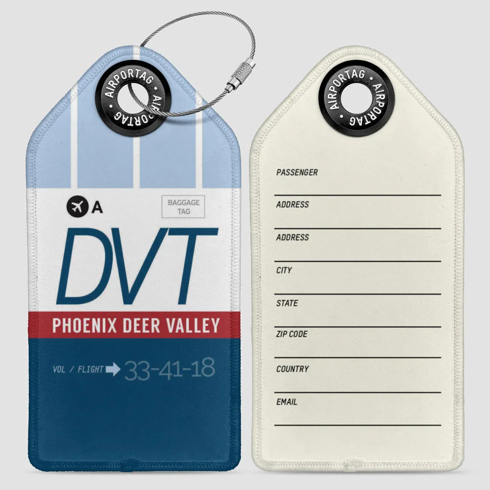 DVT - Luggage Tag