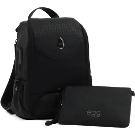 Egg 3 Backpack Houndstooth Black (Top Loader)