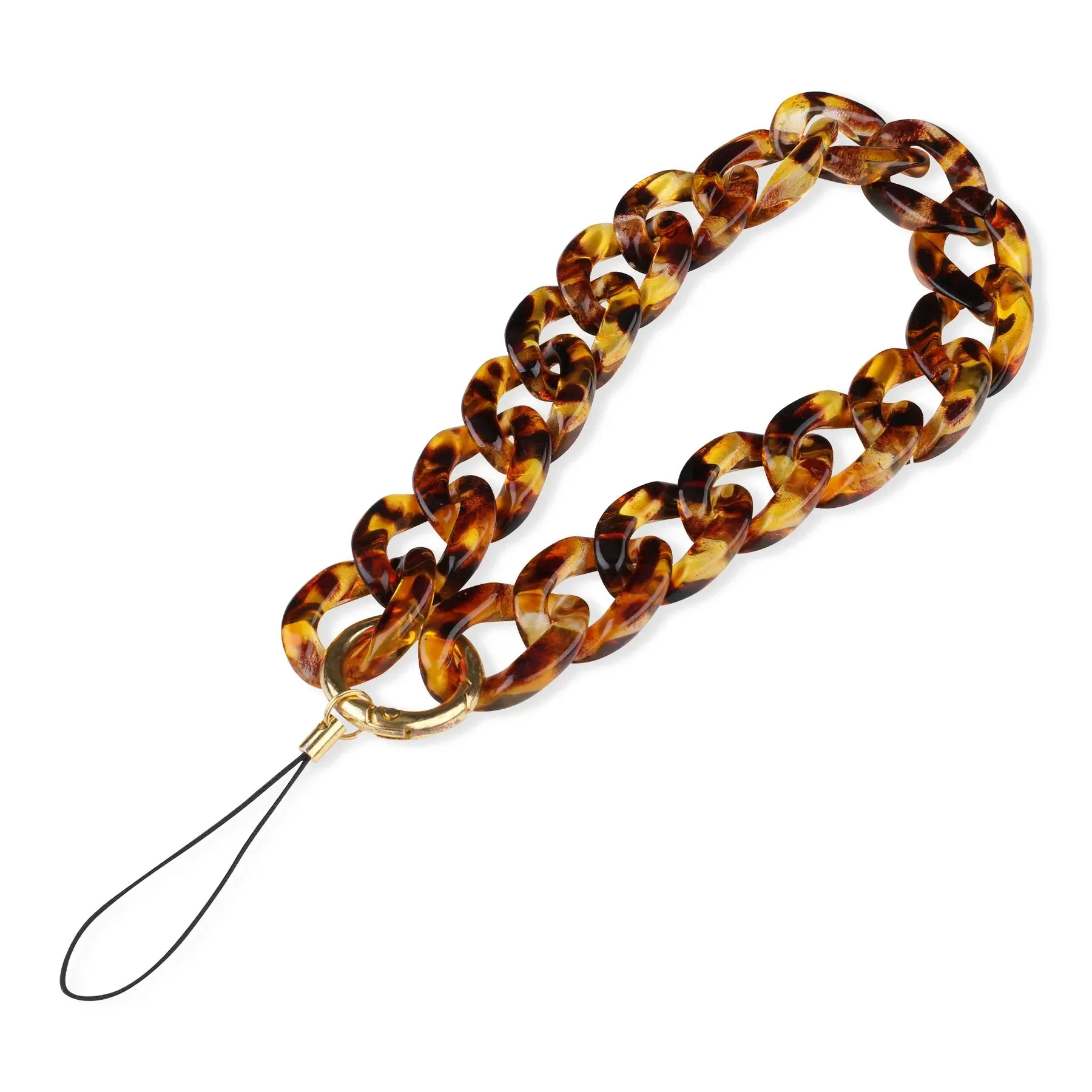 Ellie Rose Phone Charm - Tortoiseshell