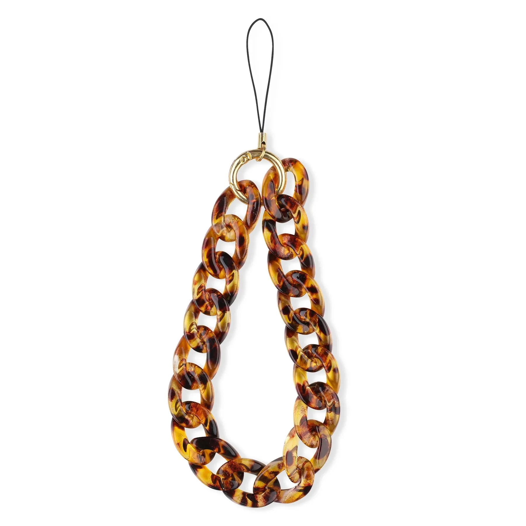 Ellie Rose Phone Charm - Tortoiseshell