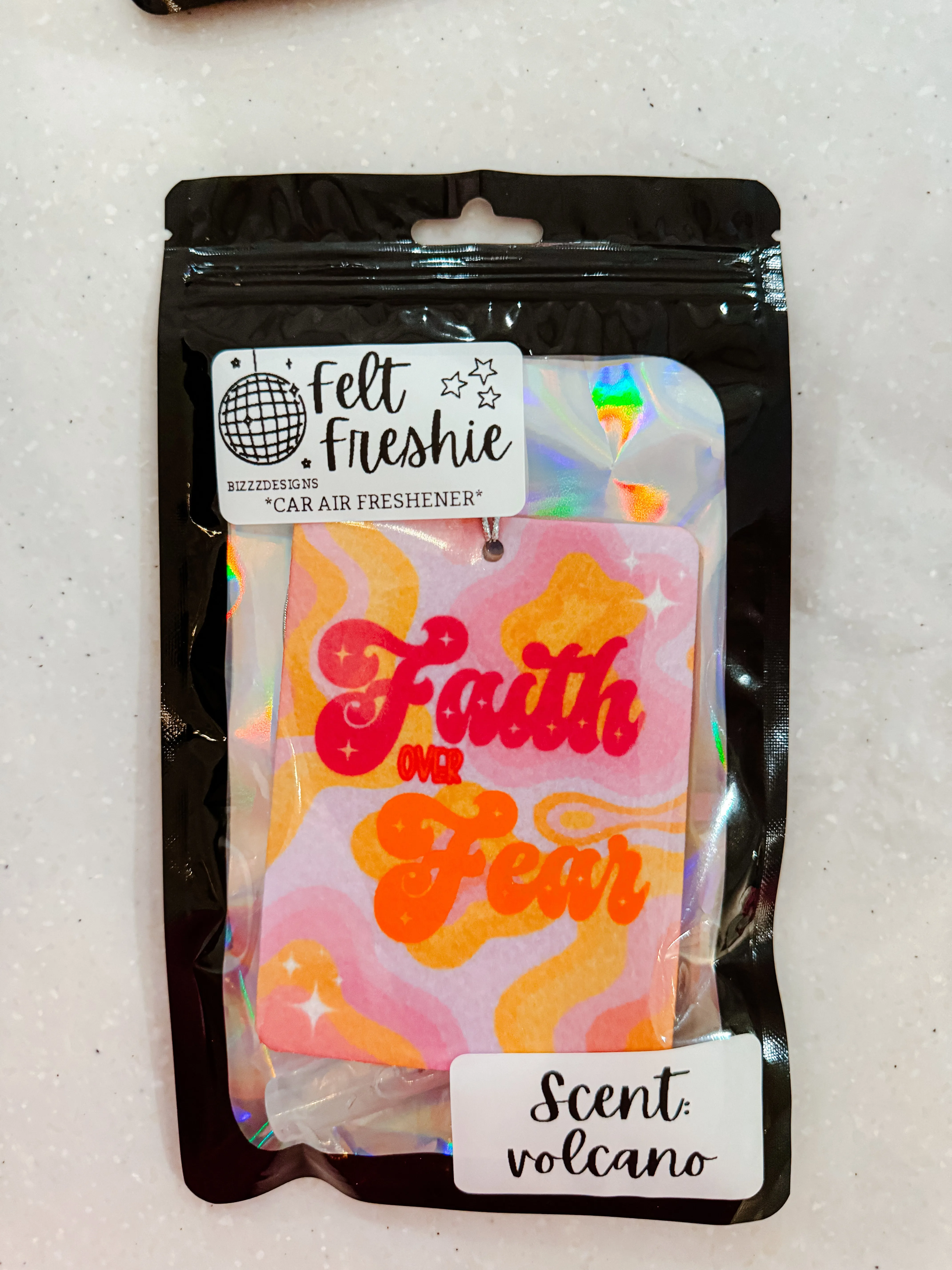 Felt Freshie Volcano