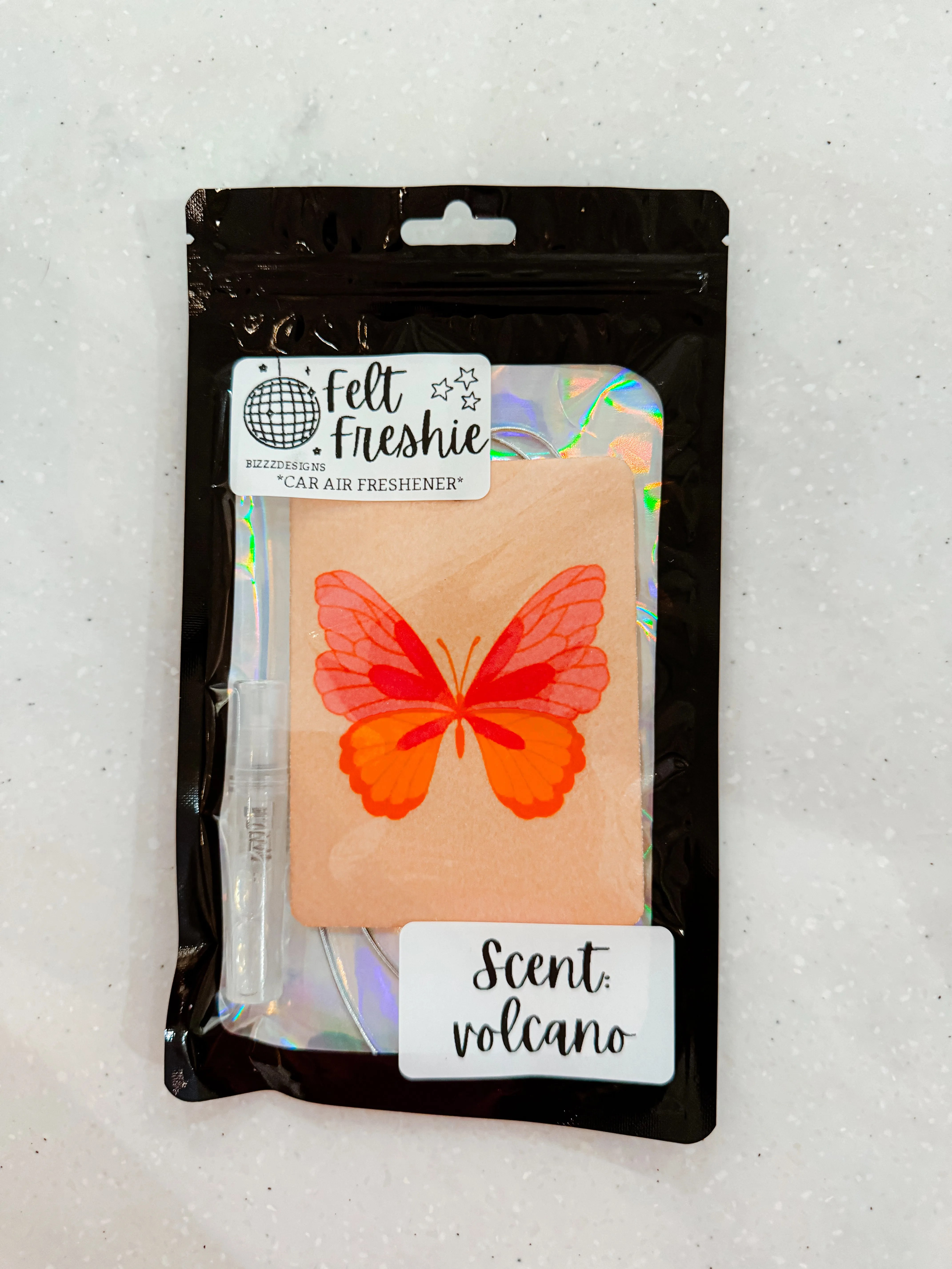 Felt Freshie Volcano