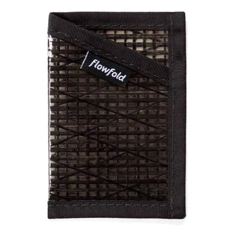 FLOWFOLD MINIMALIST CARD HOLDER BLACK PEARL