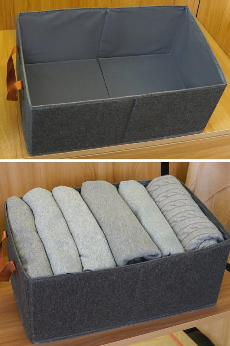 FOLD ABLE WARDROBE DRAWER ORGANIZER