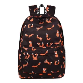 Fox Print Backpacks
