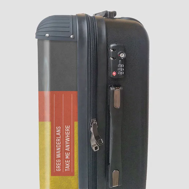 German Flag - Luggage
