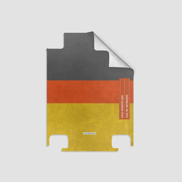 German Flag - Luggage