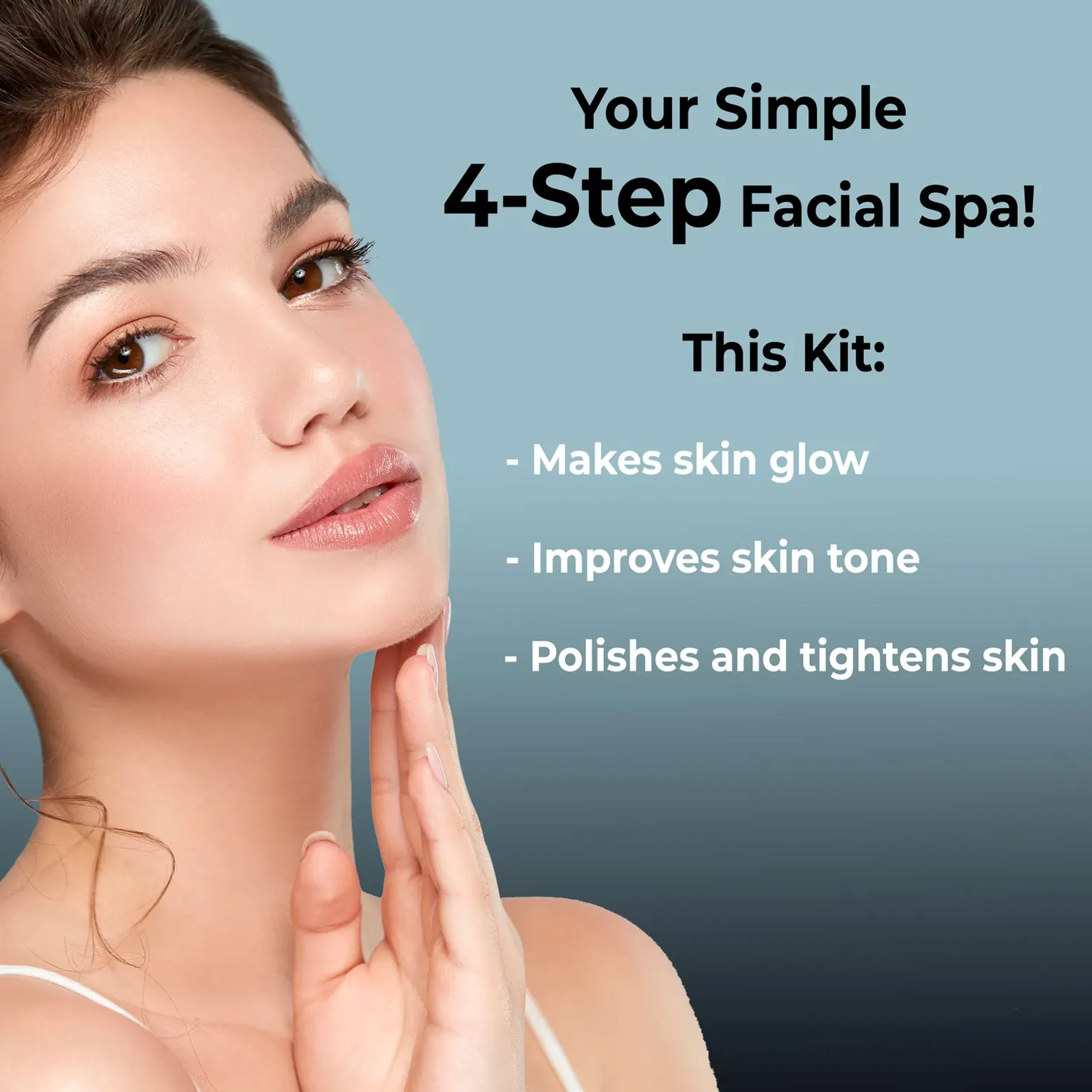 Good Vibes Diamond Skin Polishing Facial Kit - 200g - GT