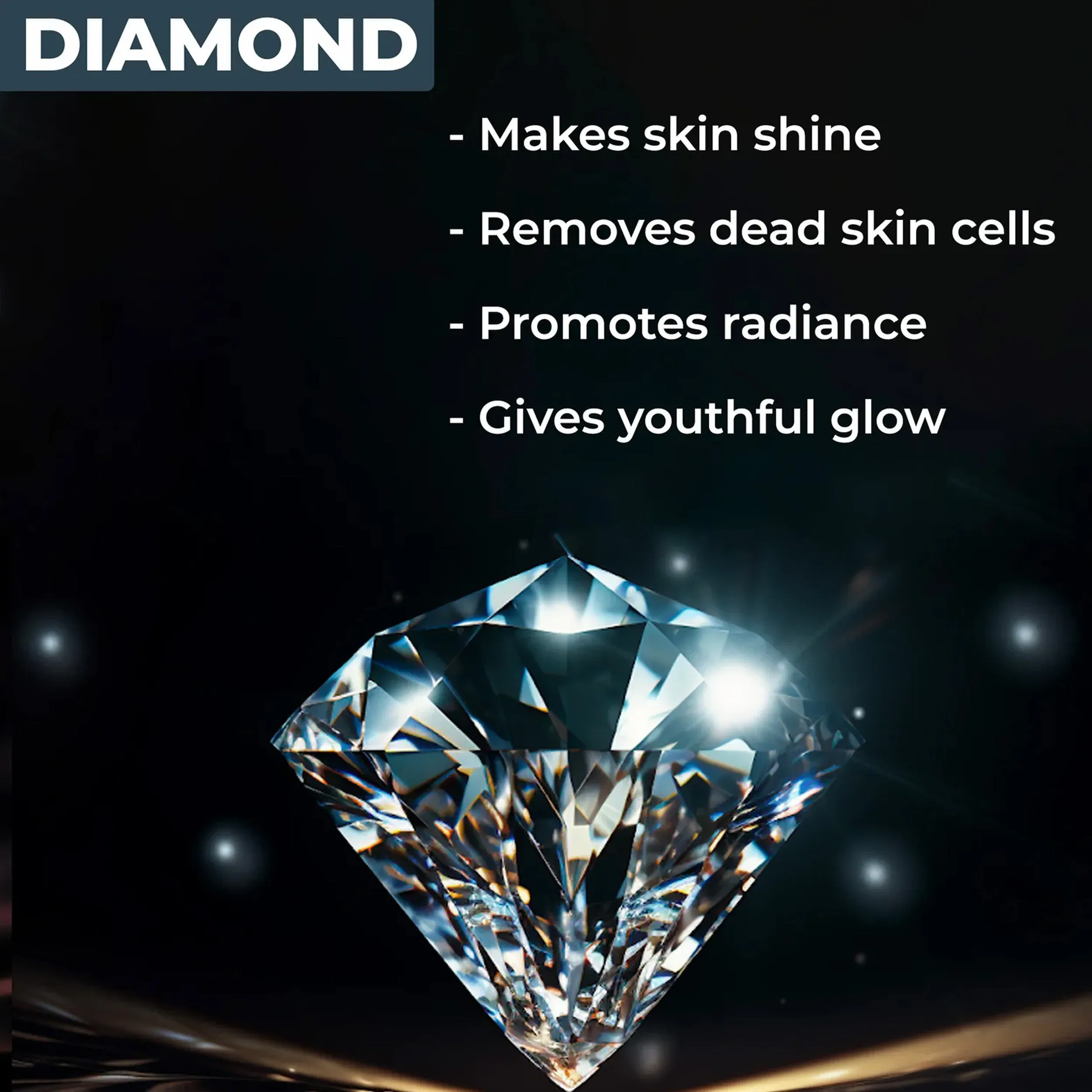 Good Vibes Diamond Skin Polishing Facial Kit - 200g - GT