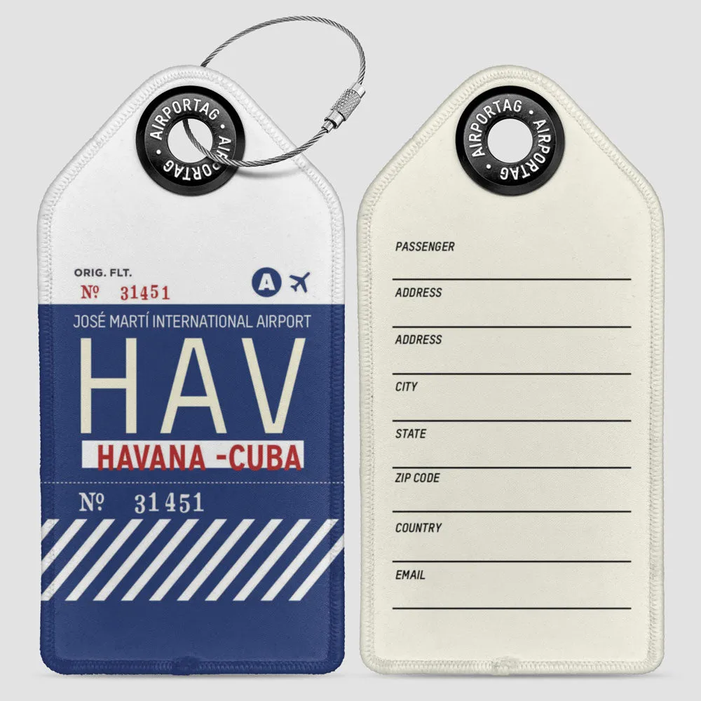 HAV - Luggage Tag
