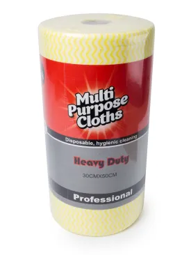 Heavy Duty Wipes Yellow