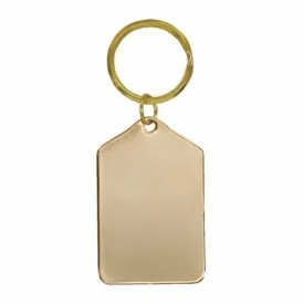Keychain - Brass Tag