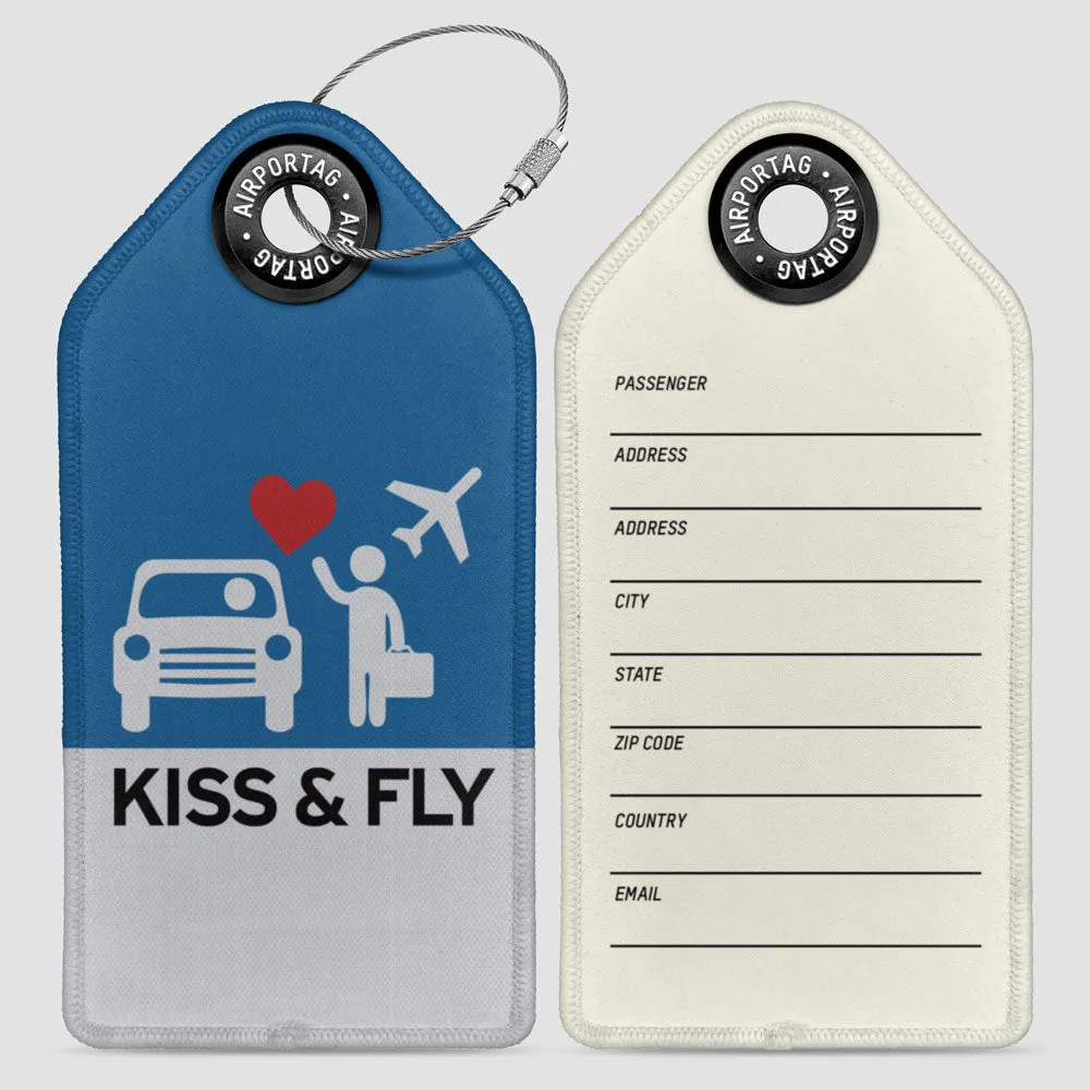 Kiss and Fly - Luggage Tag
