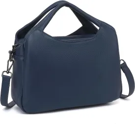 KOGTLA Genuine Leather Purses for Women, Crossbody Shoulder Bags with Top-Handle, Tote Satchel Handbags