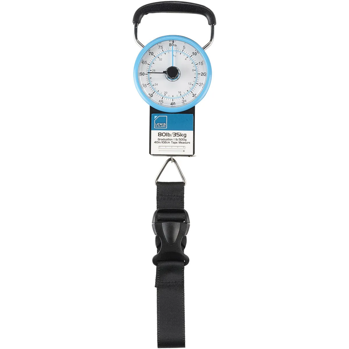 Lewis N Clark Luggage Scale with Weight Marker