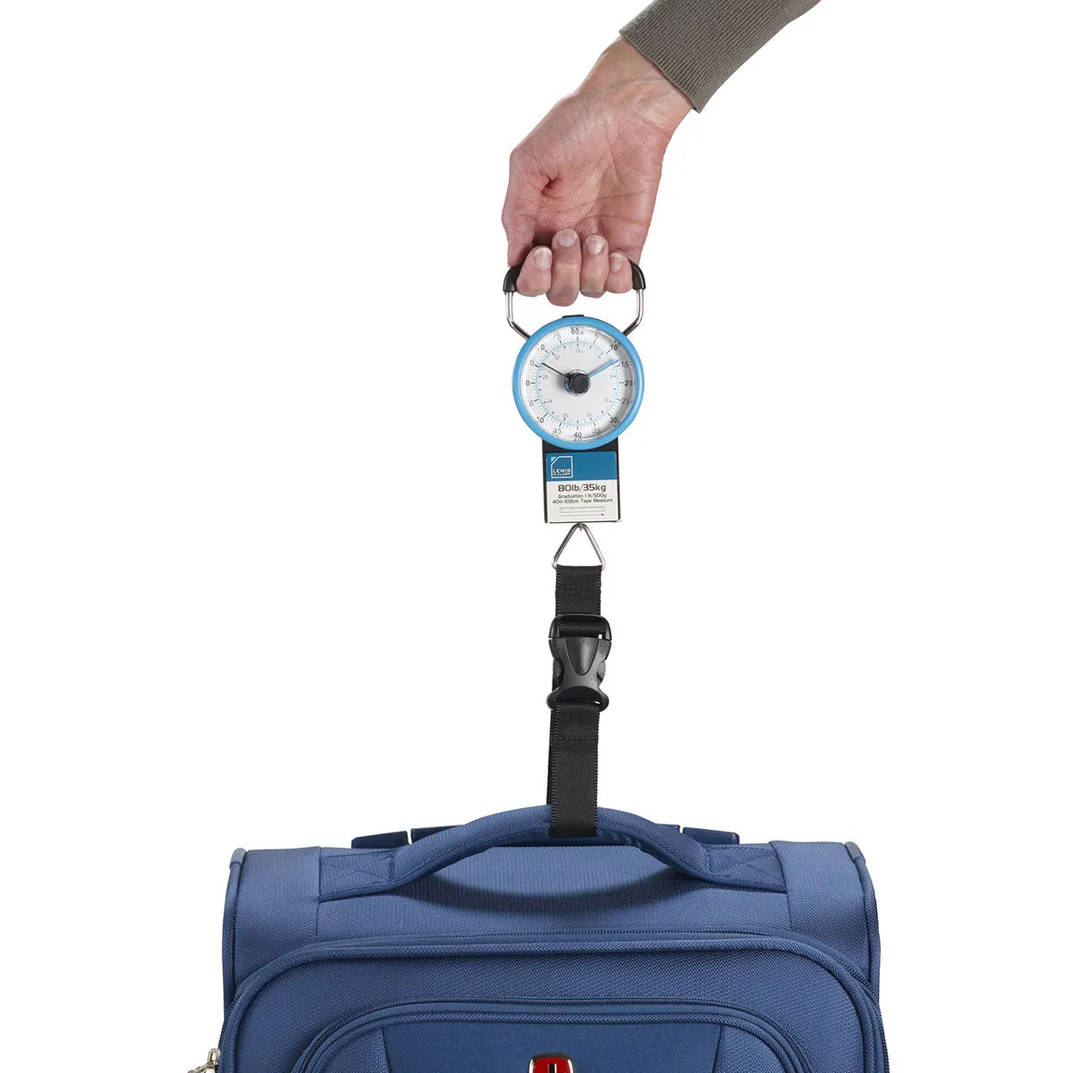 Lewis N Clark Luggage Scale with Weight Marker