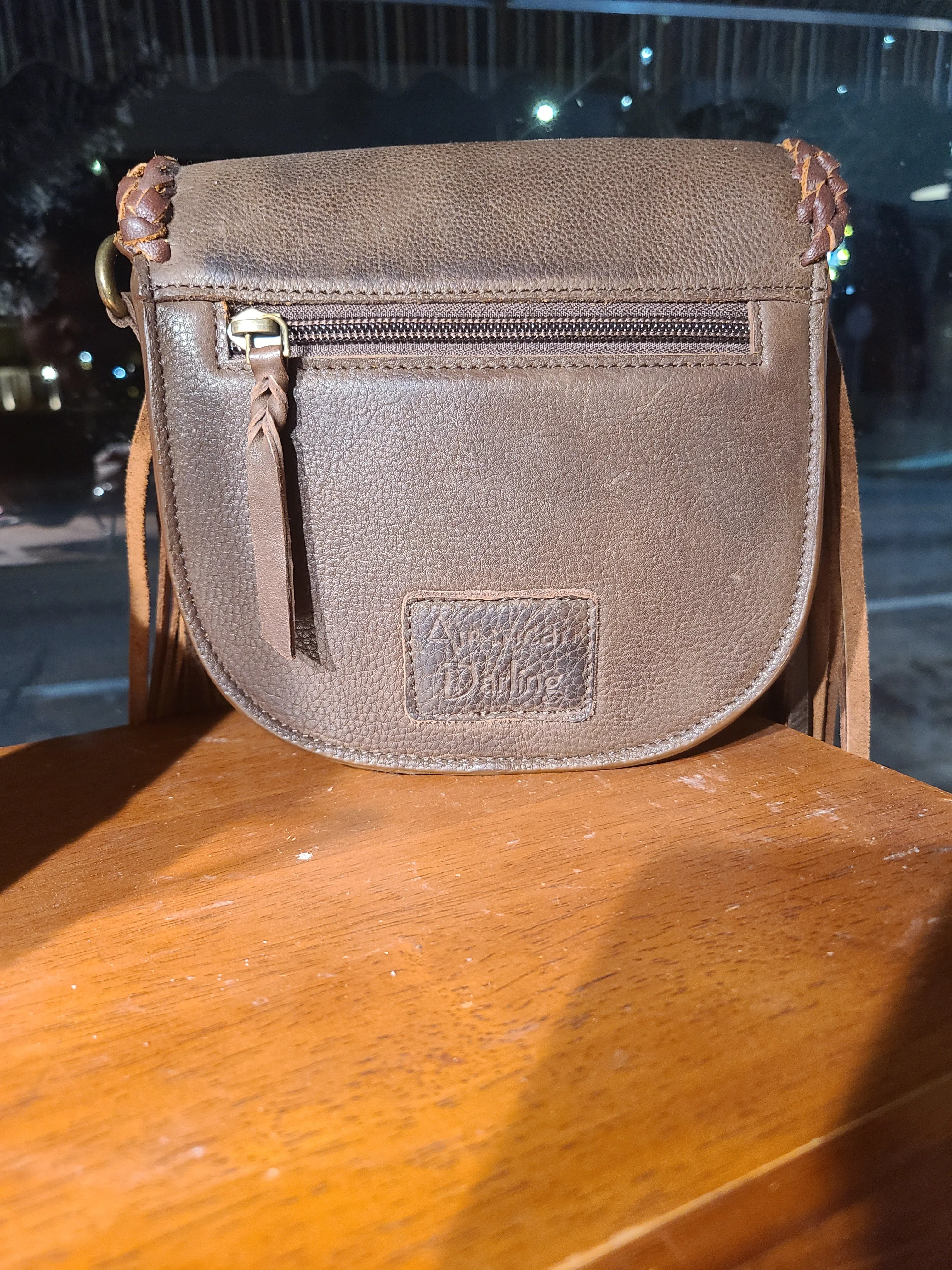 Mine's Forever Fringe Leather Bag