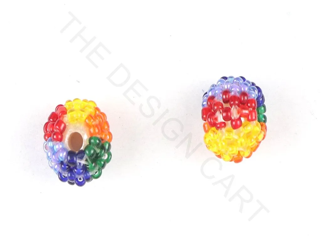 Multicolour Woven Beaded Beads