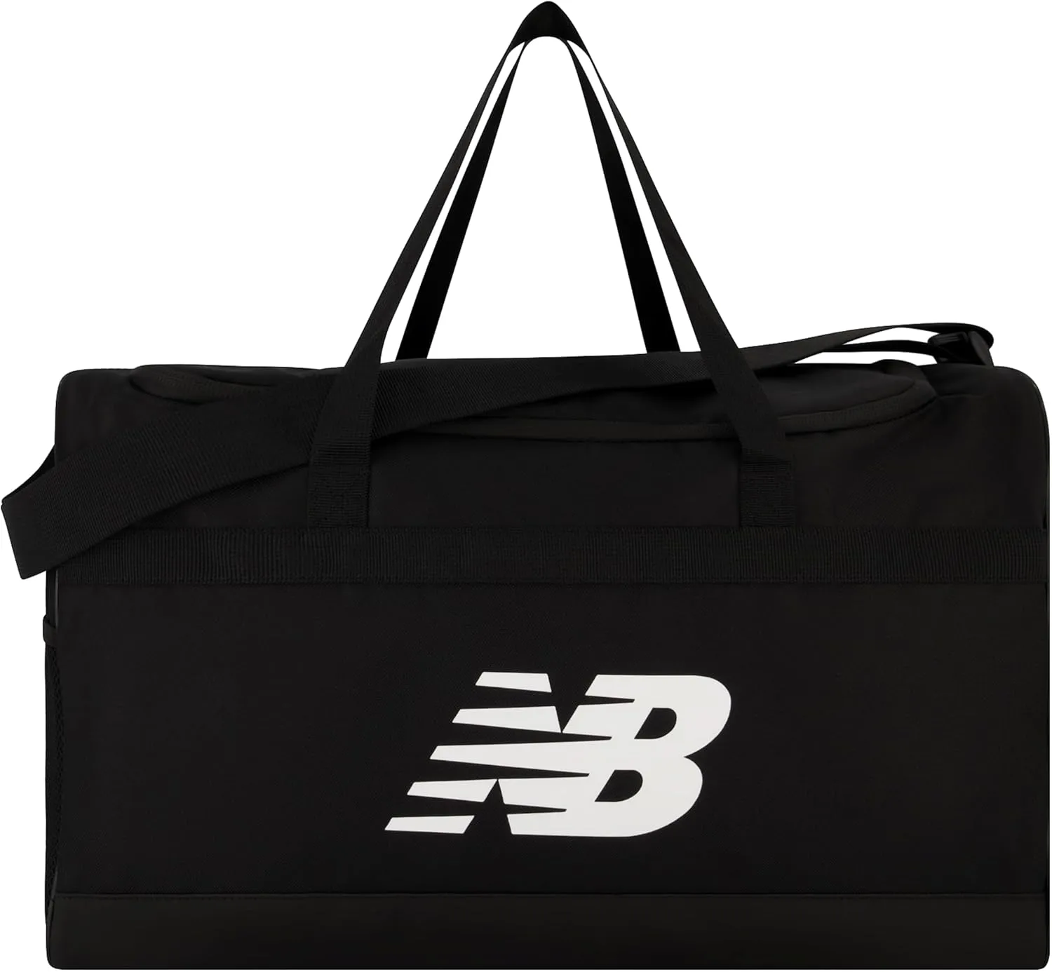New Balance Duffel Bag, Small Carry On Gym Travel Luggage with Carrier Handles and Adjustable Shoulder Strap