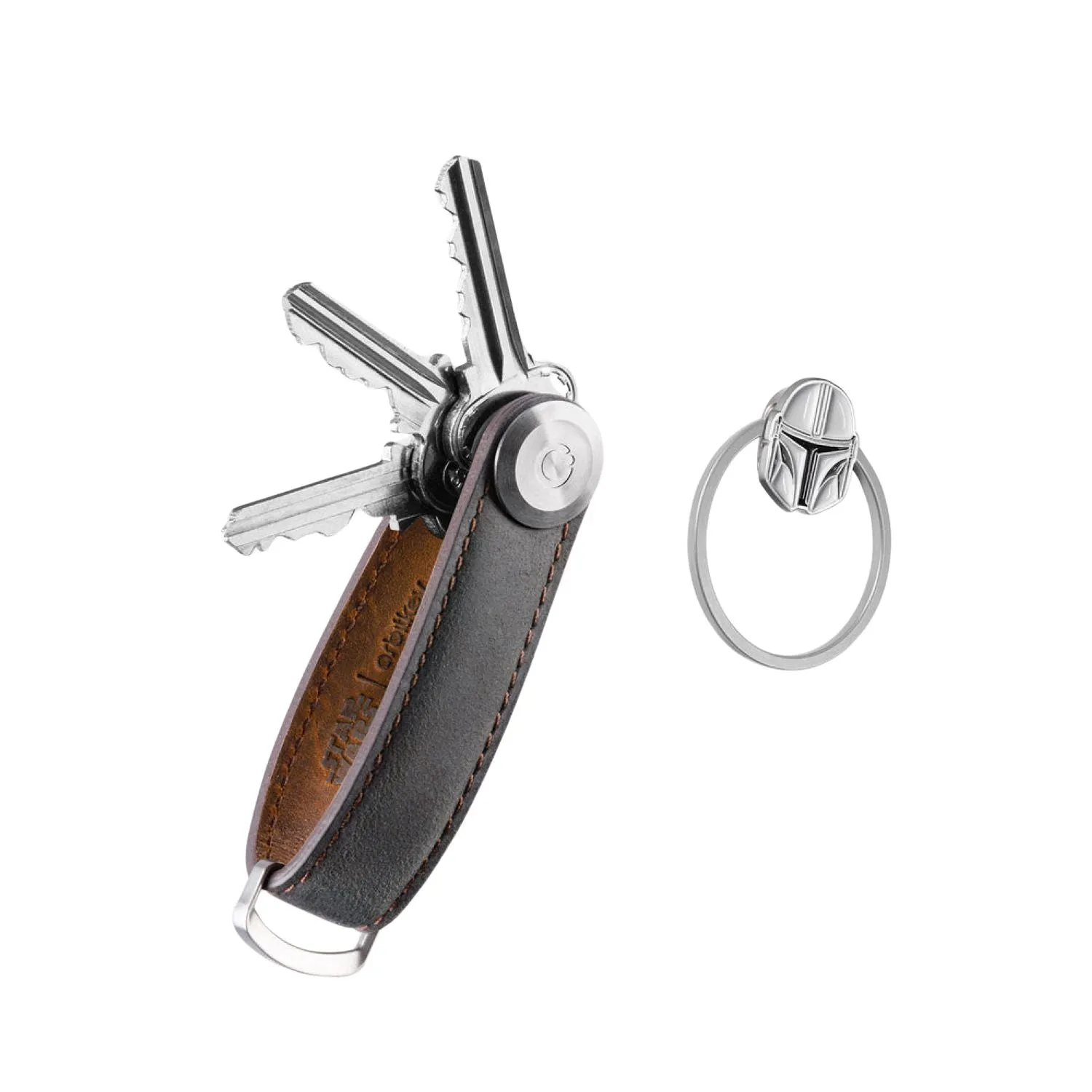 Orbitkey Star Wars Leather Key Organiser   Ring V2 Kit