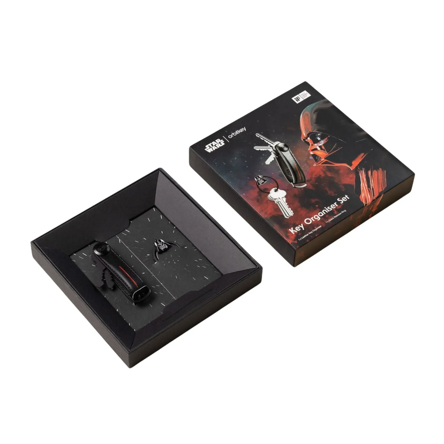 Orbitkey Star Wars Leather Key Organiser   Ring V2 Kit