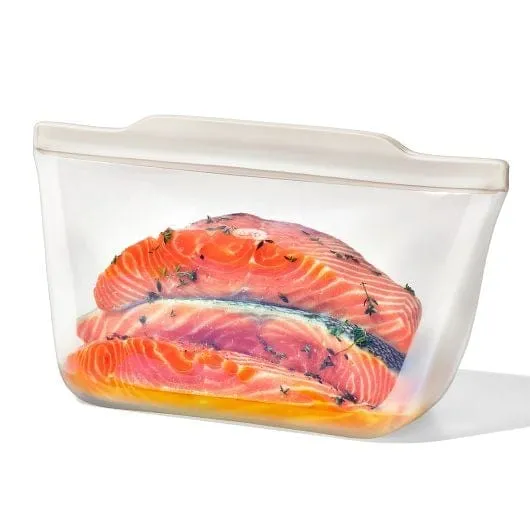 OXO Good Grips 64 oz Reusable Silicone Stand-Up Bag