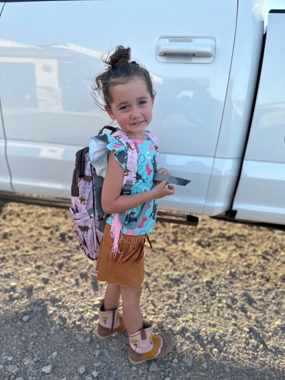 Pink Wild West Backpack