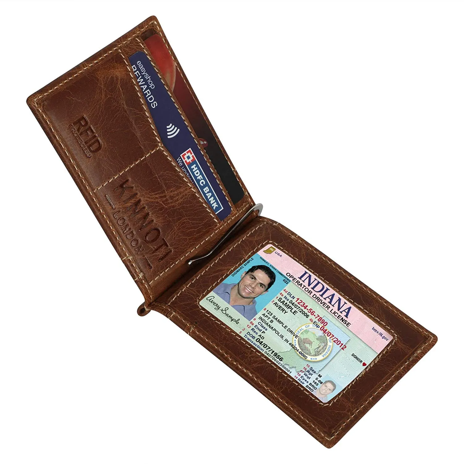RFID & Minimalist Slim Leather Wallet
