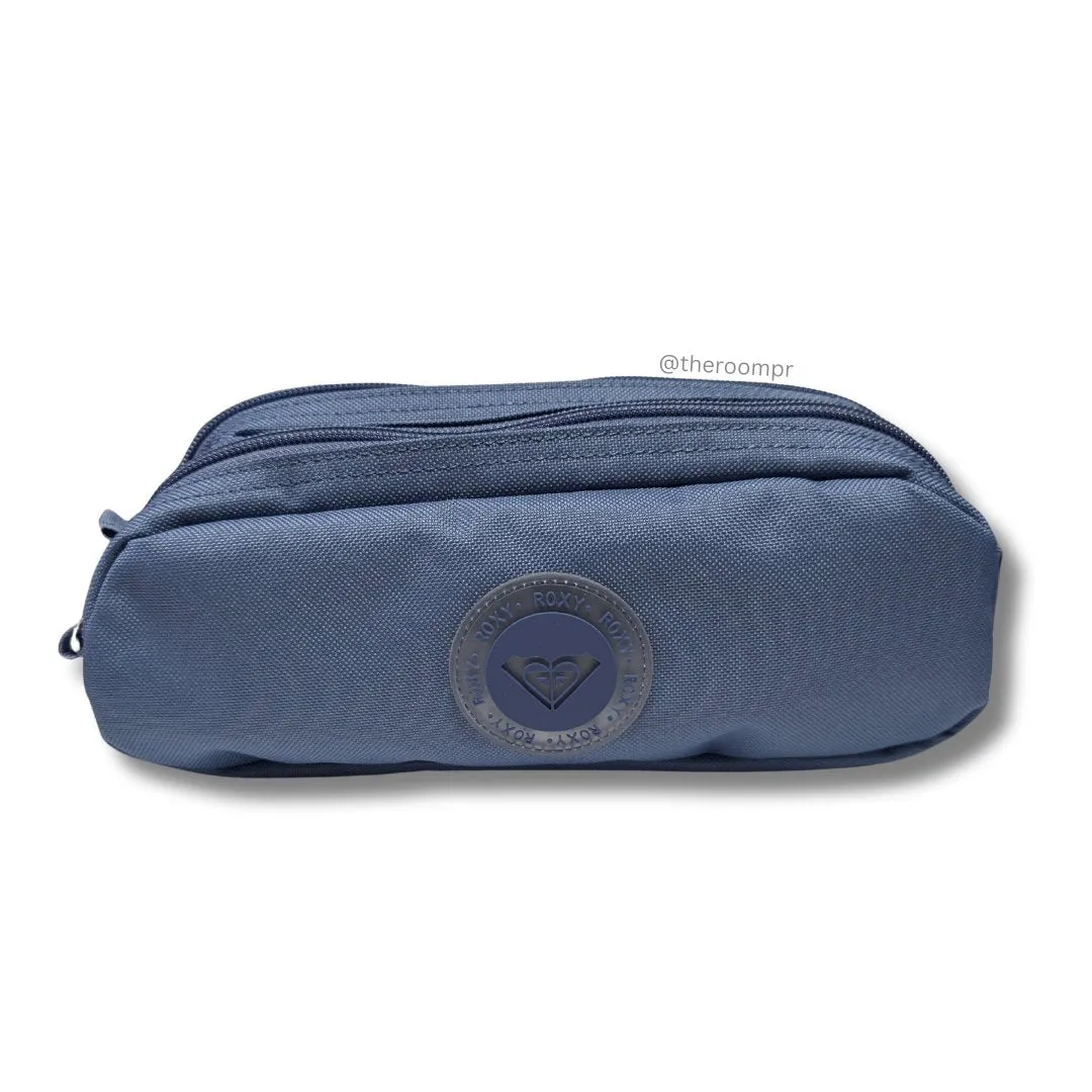 Roxy "Da Rock" Pencil Case - Slate Blue