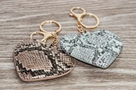 Snakeskin Keychains