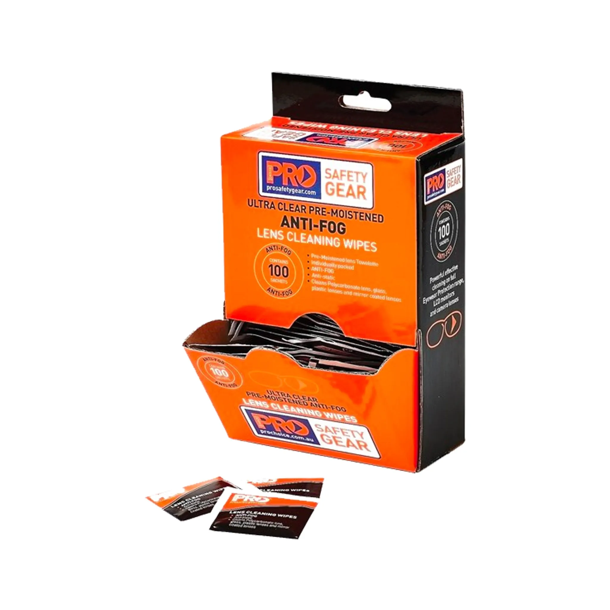 ULTRA CLEAR LENS CLEANING WIPES - AFW100